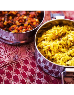 riz basmati Bio au curcuma et gingembre 2