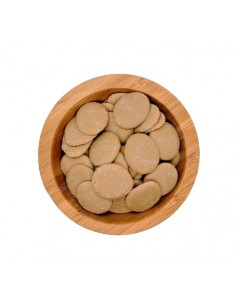 chocolat blanc doré 40% en palets bio