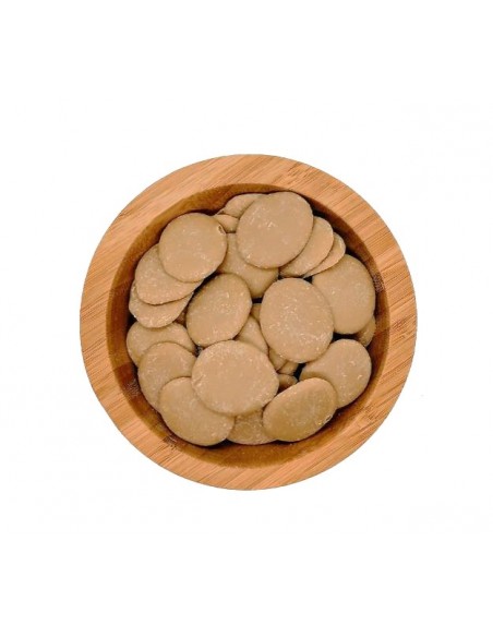 chocolat blanc doré 40% en palets bio chocolat blanc doré 40% en palets bio