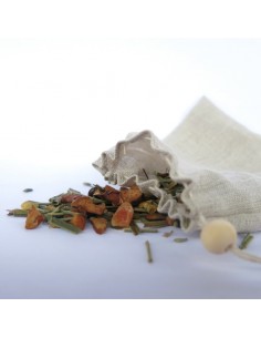 filtre à infusion XL en voile de lin bio 2