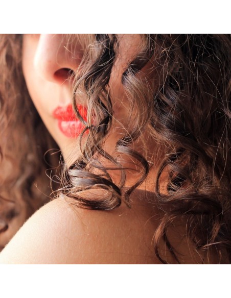 peigne pour cheveux bouclés en bambou