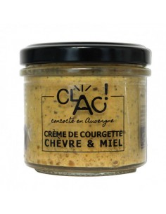 tartinade Crème de courgette chèvre et miel