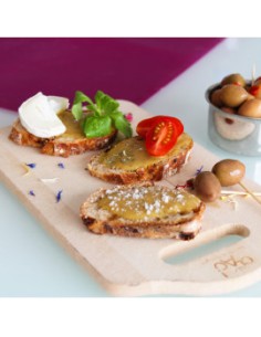tartinade Crème de courgette chèvre et miel 2