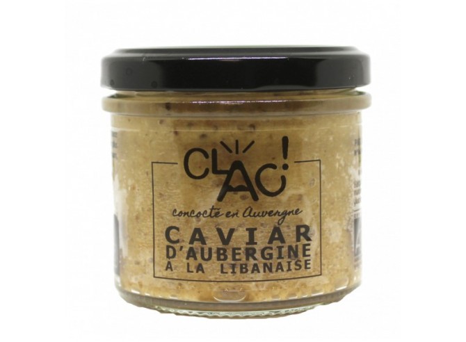 Caviar d'aubergine à la libanaise bio - 100 g
