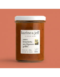 sauce bruschetta aux légumes grillés