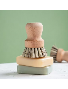 Brosse à vaisselle écologique spéciale casseroles