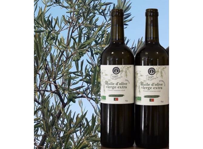 Huile d’olive douce Bio & artisanale du Portugal