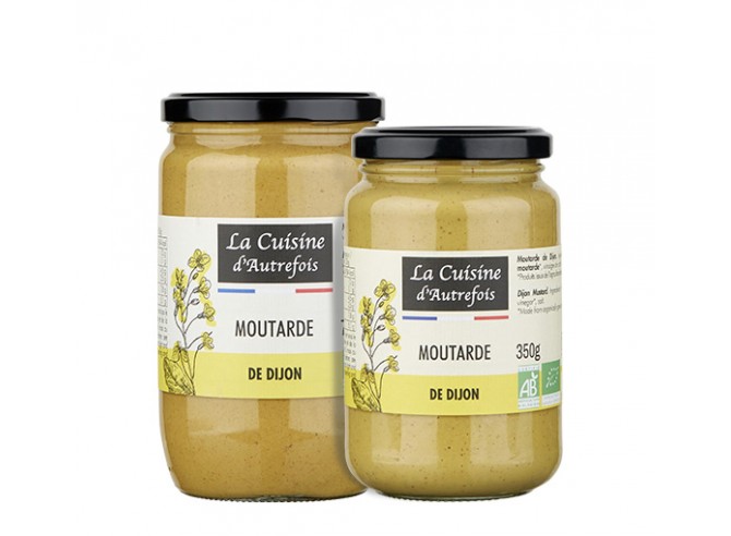 Moutarde de Dijon bio - 350g ou 700g