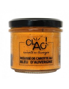 mousse de carotte au bleu d'Auvergne AOP bio - 100 g