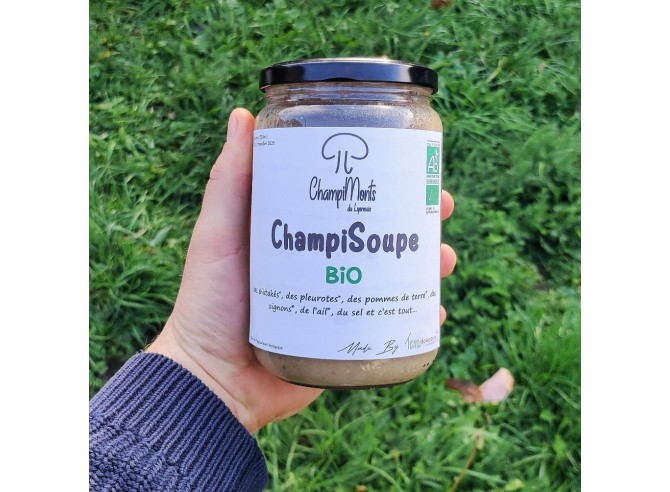 Soupe de champignons Bio - 75 cl