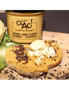 Crème de chou fleur curry et cantal 2