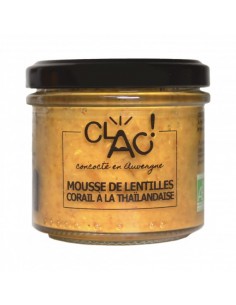 mousse de lentilles corail à la thaïlandaise