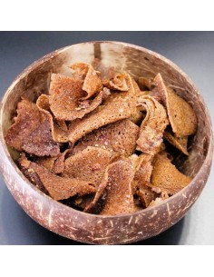 Chips de sarrasin bretonnes et artisanales à l'oignon rose