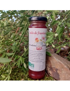coulis de framboise artisanal bio
