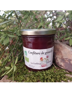 confiture de groseille bio de pleine terre agriculture paysanne