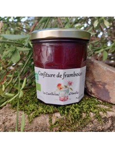 confitures de framboise bio de pleine terre agriculture paysanne
