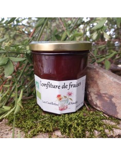 confitures de fraise bio de pleine terre agriculture paysanne