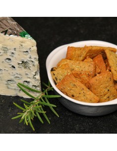 Biscuit apéritif  Bio au Roquefort AOP