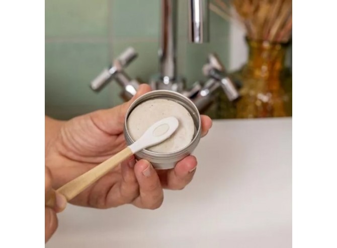 Dentifrice solide 100% naturel au Citron et SANS GOUT DE SAVON !Fabrication française