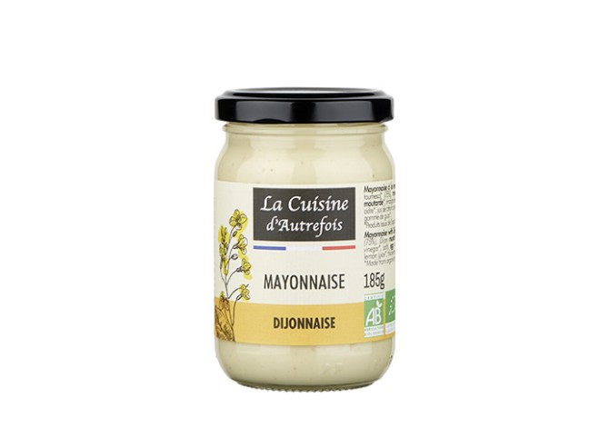 Mayonnaise artisanale à la moutarde de Dijon fine et très parfumée