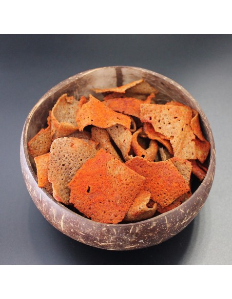 chips de sarrasin Paprika & Piment d’Espelette AOP croustillantes et naturellement sans gluten chips de sarrasin Paprika & Piment d’Espelette AOP croustillantes et naturellement sans gluten