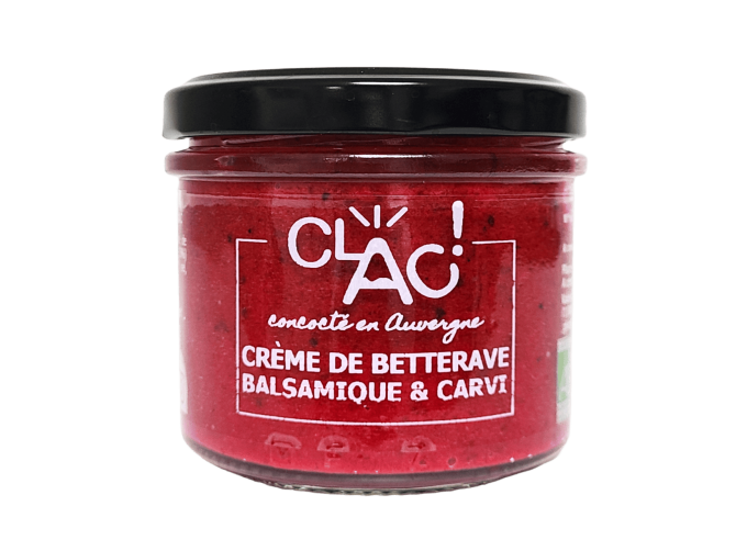 crème de betterave Vinaigre balsamique & Carvi - 100 g