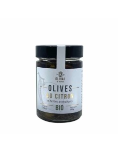 Olives vertes & noires - Huile & Citron Bio - 200g