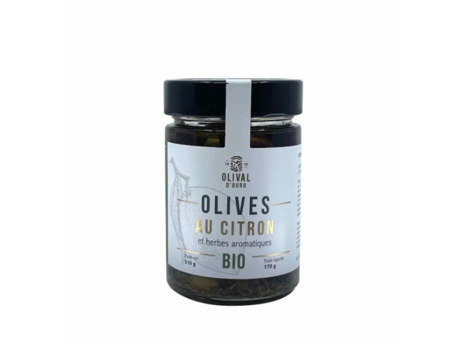 Olives vertes & noires - Huile & Citron Bio - 200g