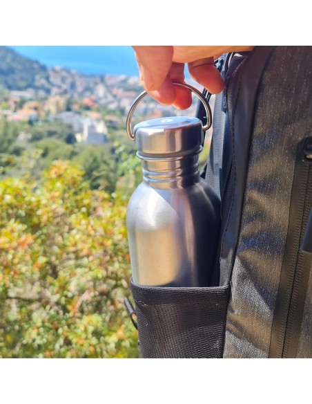 Gourde robuste & légère Inox - Sporty - 1l