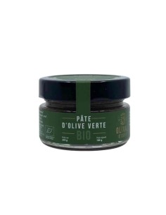 Pâte d’olive verte Bio artisanale - 100 g