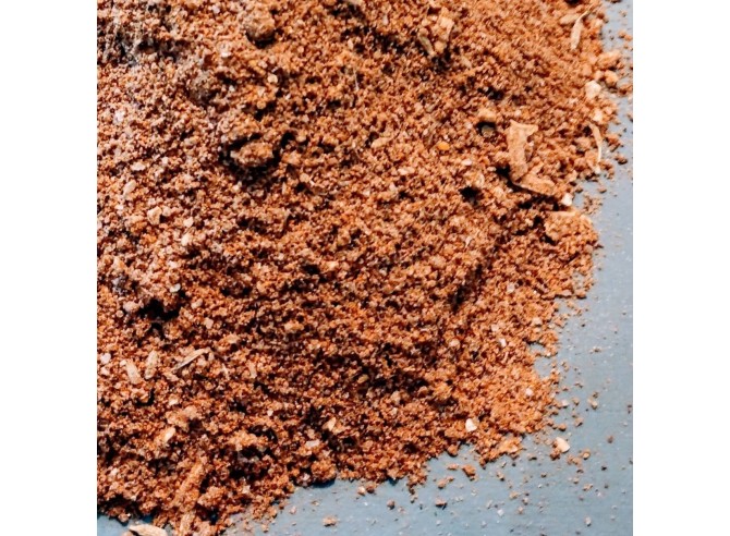 Rub Colombien, un Mélange d'épices artisanal tout prêt à base de café, cacao, cannelle et cumin