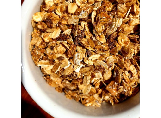 müesli Chti - flocon d'avoine bio, Chicorée, pommes & Spéculoos