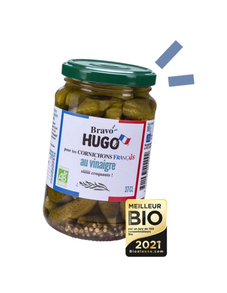 Cornichons Français au vinaigre - 350g