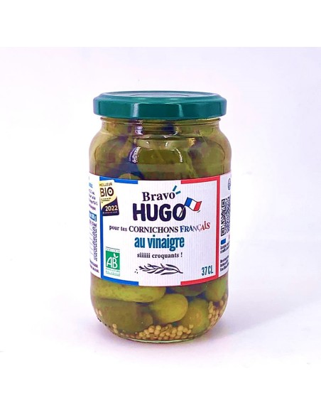 Cornichons bio Français au vinaigre Cornichons bio Français au vinaigre