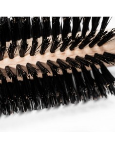 brosse ronde en poils de sanglier 2