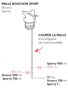 bouchon sport pour gourdes Groovy & Sporty 2